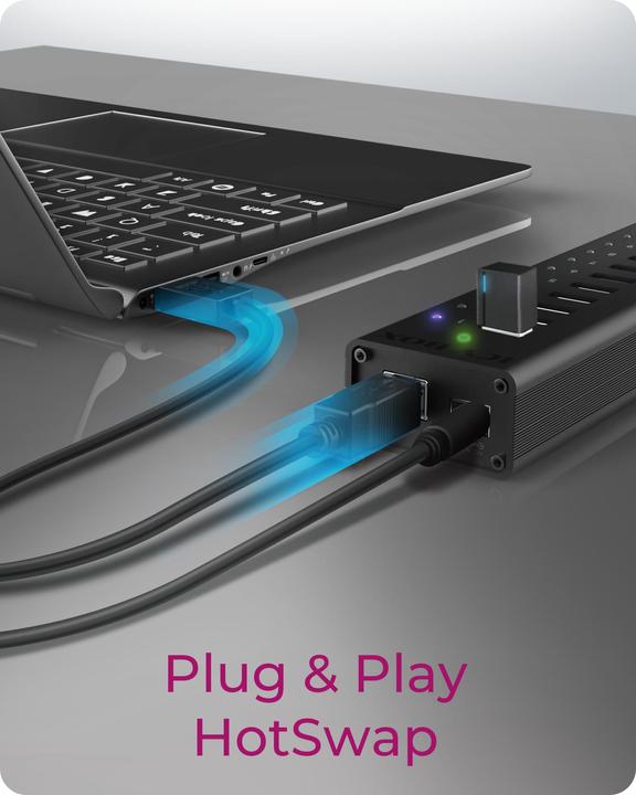 Immagine prodotto Icy Box Ib-Ac6113 (USB-B, 13 Porti)