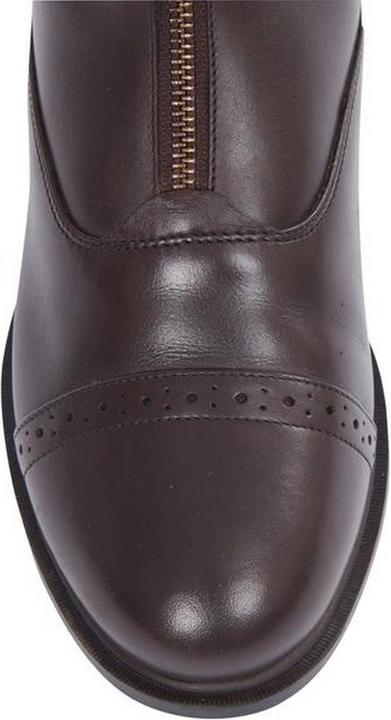 Actual product image Dublin Evolution leather paddock boots front zip (41)