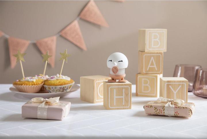Actual product image Hoptimist Stand-up Baby Bimble S 7.5 cm, pink (9.5 x 7.5 x 7.5 cm)