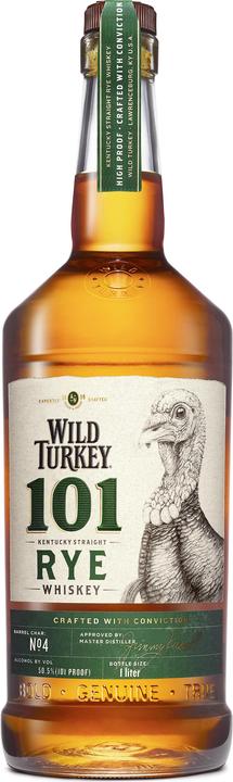 Image du produit Wild Turkey 101 Épreuve (Rye Whisky, 1 x 100 cl)