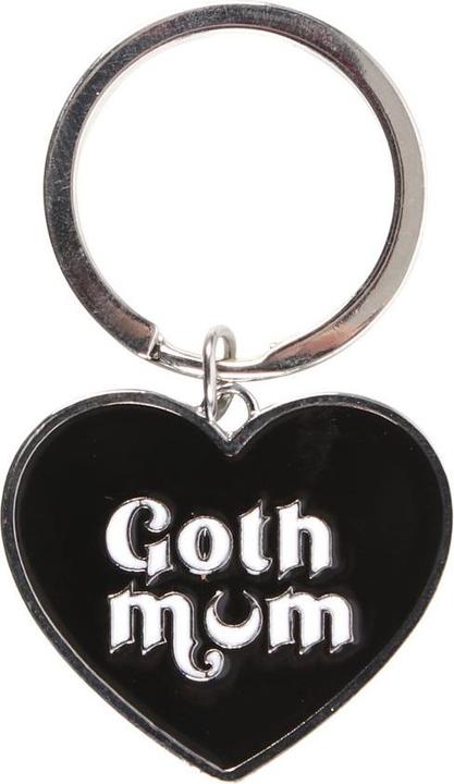 Something Different Goth Mum Schlüsselanhänger Herz