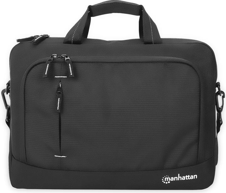 Manhattan Helsinki Notebook Bag 35.8cm 14.1inch Shoulder Strap Reinforced Carrying Handle Trolley Strap w (14.10", Universal)