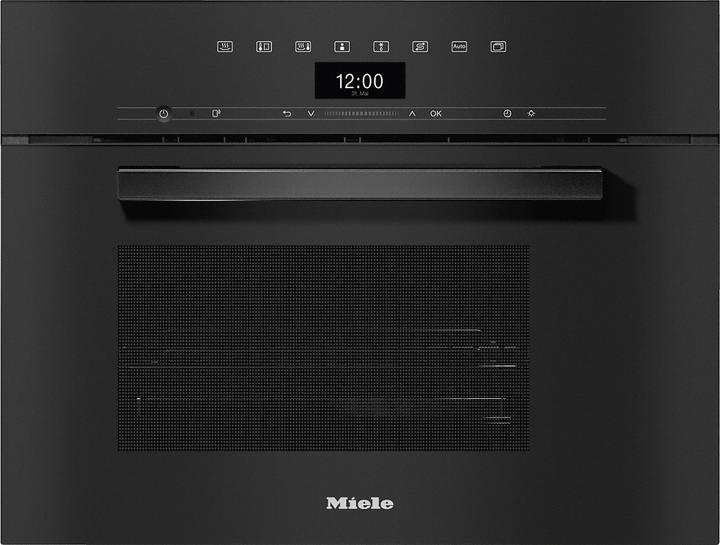 Miele Built-in steam cooker for healthy cooking with automatic programs, networking and sous-vide cooking.