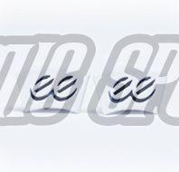 Cane Creek eeLogo, 2 Stück, white, eeBrake Bremse