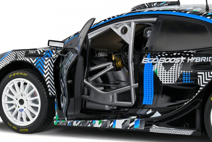Actual product image Solido 1:18 Ford Puma WRC black