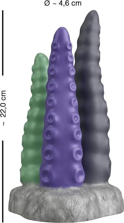 Actual product image Beasty Cocks Triple Tentacle