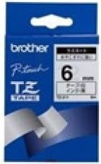 Productafbeelding Brother P-Touch Tape Zwart op Wit 6 (0.60 cm, Wit)