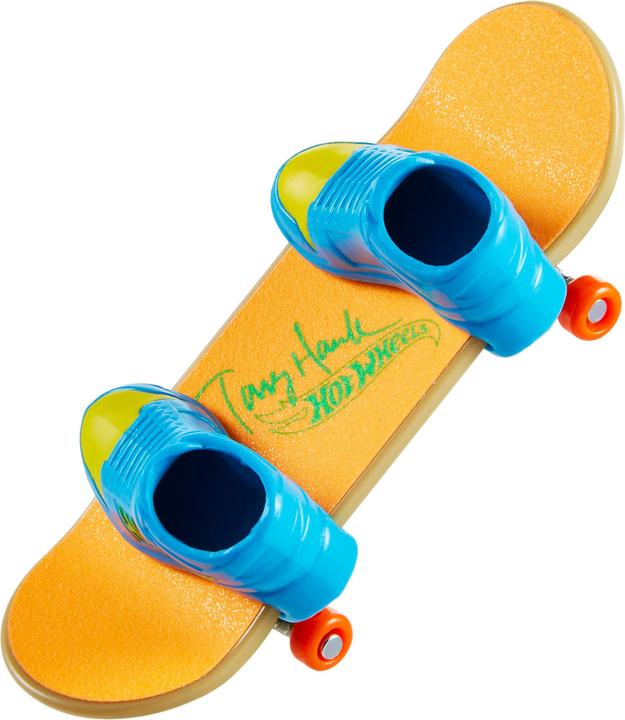 Produktbild Hot Wheels HW Skate Neon Bones TH Fingerboard + Shoe Asst (WMT)