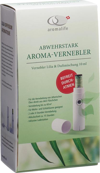 Aromalife Lilia Aromavernebler mit Abwehrstark Duftmischung