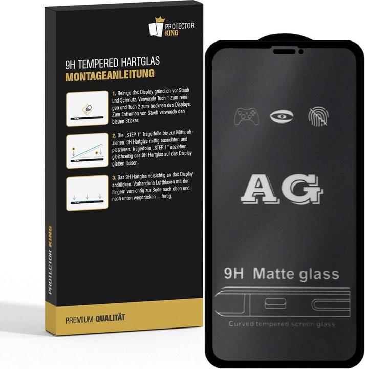 Produktbild Protectorking 2x Echtes Tempered 9H Panzerhartglas Matt Entspiegelt (2 Stück, Apple iPhone 11 Pro)