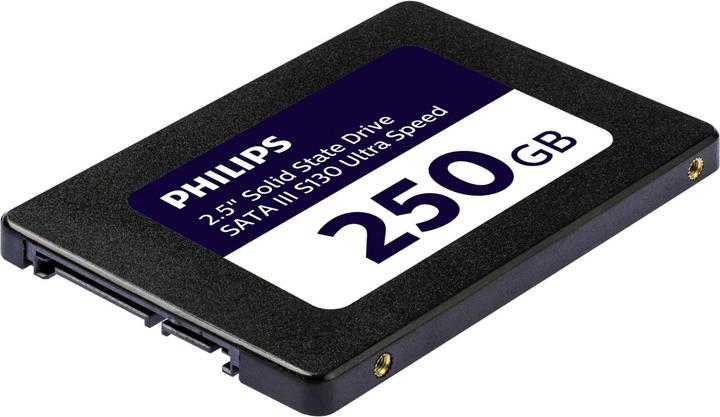 Image du produit Philips Internal SSD 250GB 2.5 SATA III S130 Ultra Speed (250 Go, 2.5")