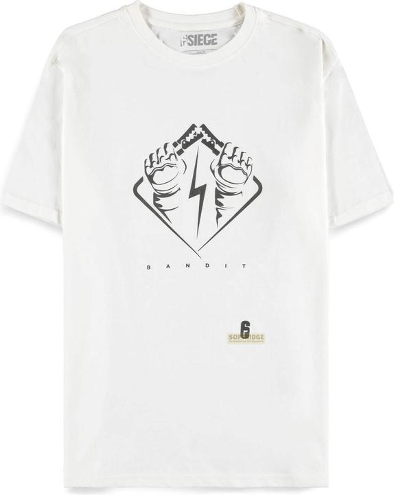 Difuzed 6 Siege - Men's Raised Print Short Sleeved T-shirt - S (S)