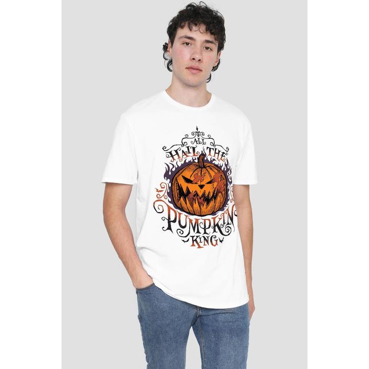 Produktbild The Nightmare Before Christmas Hail The Pumpkin King TShirt (M)