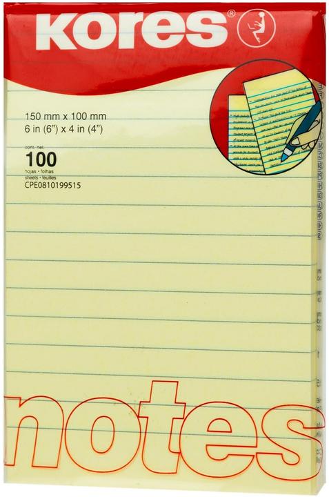 Immagine prodotto Kores Note (10 x 15 cm)