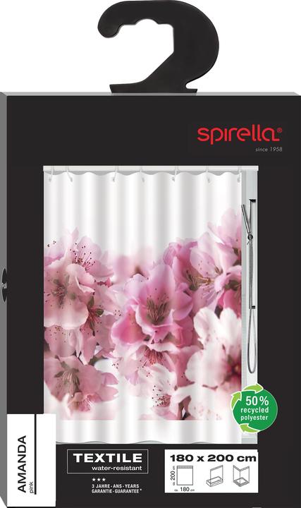 Actual product image spirella Amanda (180 x 200 cm)