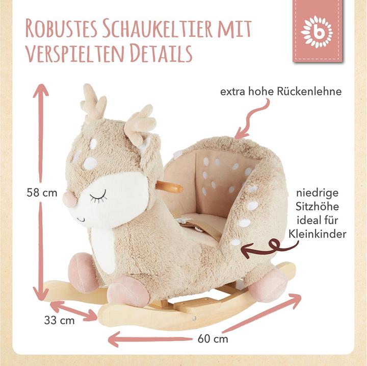 Produktbild Bieco Schaukeltier Reh Ella
