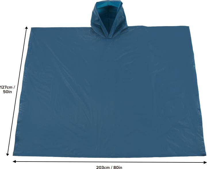 Actual product image Outdoor Spirit Rain poncho adults (One size)