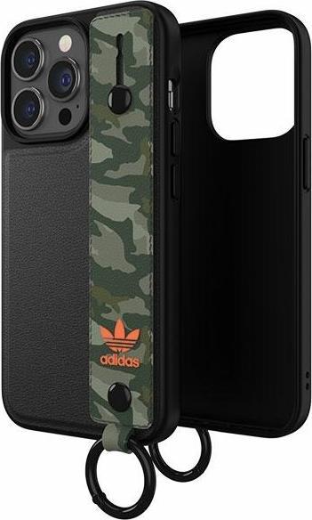 Image du produit adidas OR Hand Strap Case iPhone 13 Pro /13 6,1" czarno-zielony/black-green 47111