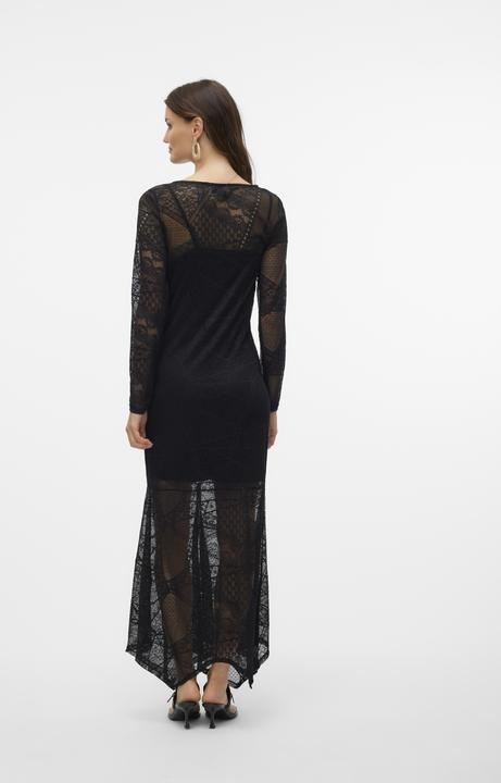 Actual product image Vero Moda VMLOLLIE Langes Kleid Kleid aus Spitze (S)