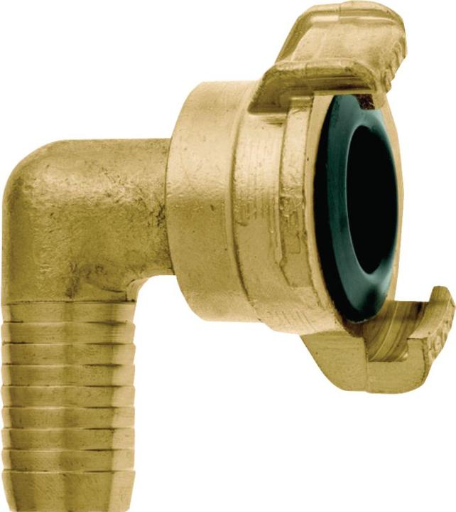 Geka Elbow hose piece 360 with rotating hose nozzle, MS 90° - 25 (Angle stopcock, 25 mm)