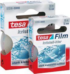 Image du produit tesa 1x tesafilm KRISTALL-KLAR, très transparent, résistant au vieillissement, à forte adhérence (15 mm)