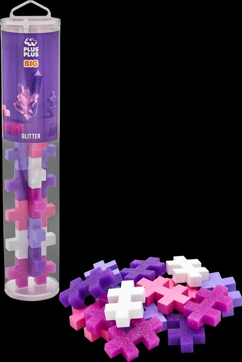 Productafbeelding Plus-Plus 15 Creatieve Bouwstenen GROTE Glitter