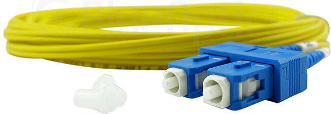 Immagine prodotto BlueOptics Cavo patch in fibra ottica duplex SC-UPC/SC-UPC monomodale 5 metri (U/UTP, CAT6, 5 m)