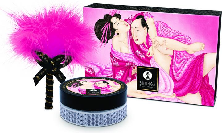 Image du produit Shunga Essbares Massagepulver-Kit Himbeere (75 ml)