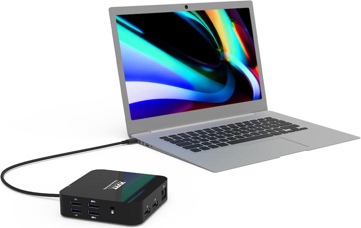 Produktbild Port Designs Docking Type C Travel 2 X (USB-C, 2 Ports)