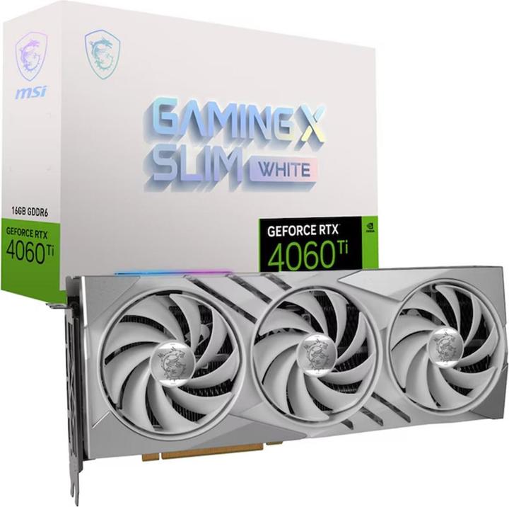 Image du produit MSI GeForce RTX 4060 Ti Gaming X Slim (16 Go)