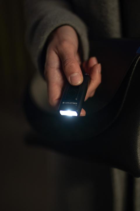 Actual product image Ledlenser K6R Safety Key Pendant (6.60 cm, 400 lm)