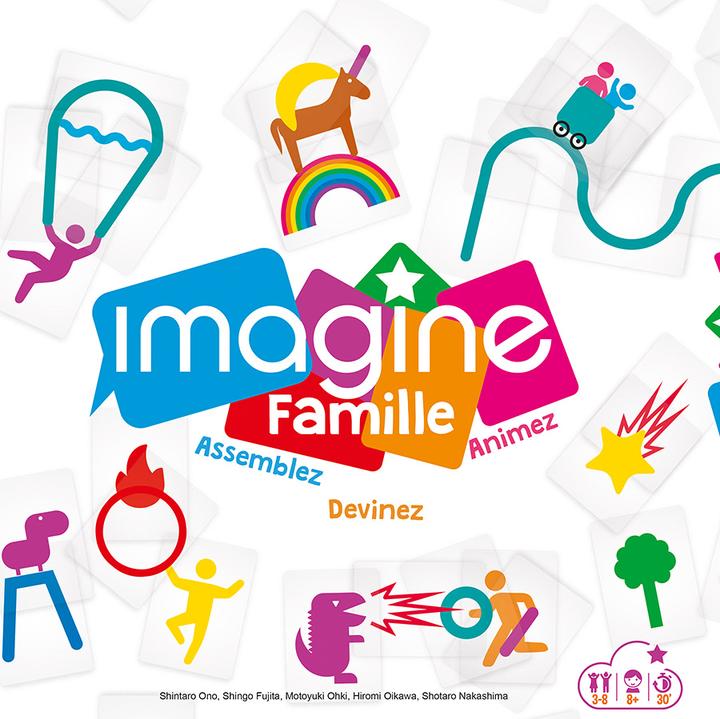 Immagine prodotto Cocktail games COGD0007 - Imagine Family - Gioco di carte, 4-8 giocatori, età 8+ (edizione DE) (Tedesco)