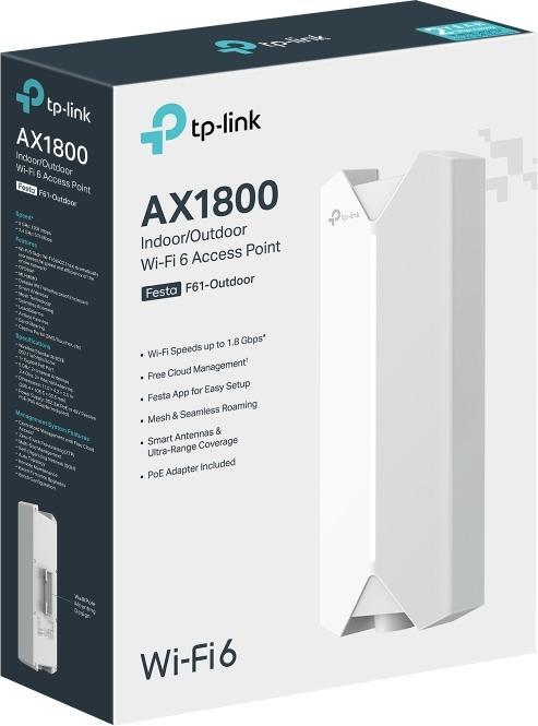 Produktbild TP-Link AP AX1800 Festa F61-Outdoor (1201 Mbit/s)