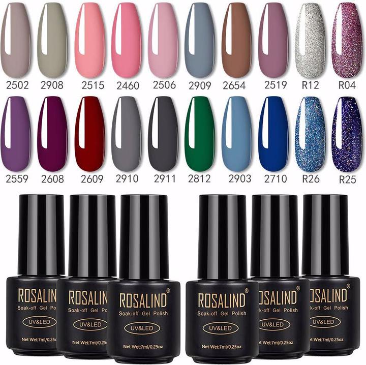 Actual product image Rosalind Gel nail polish