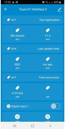Actual product image Whadda IOT Interface TUYA for Arduino