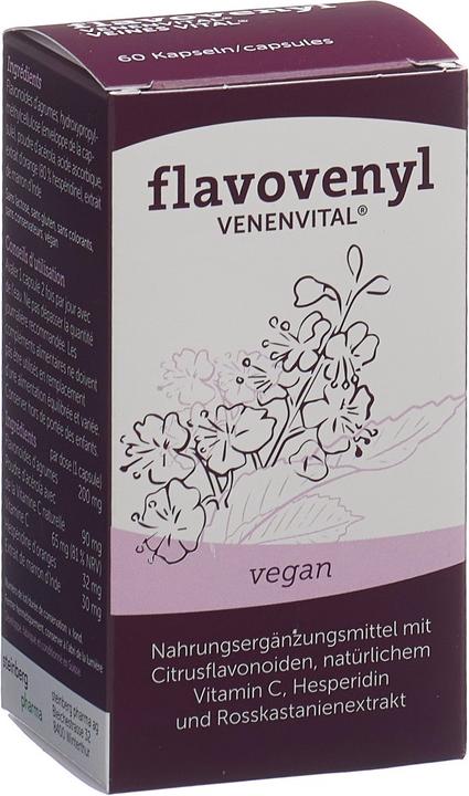 Actual product image Flavovenyl VENENVITAL Caps (60 Piece, Capsules, 60 g)