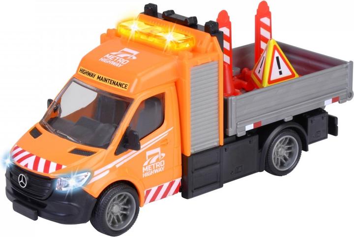 Actual product image Majorette Mercedes-Benz Sprinter Platform