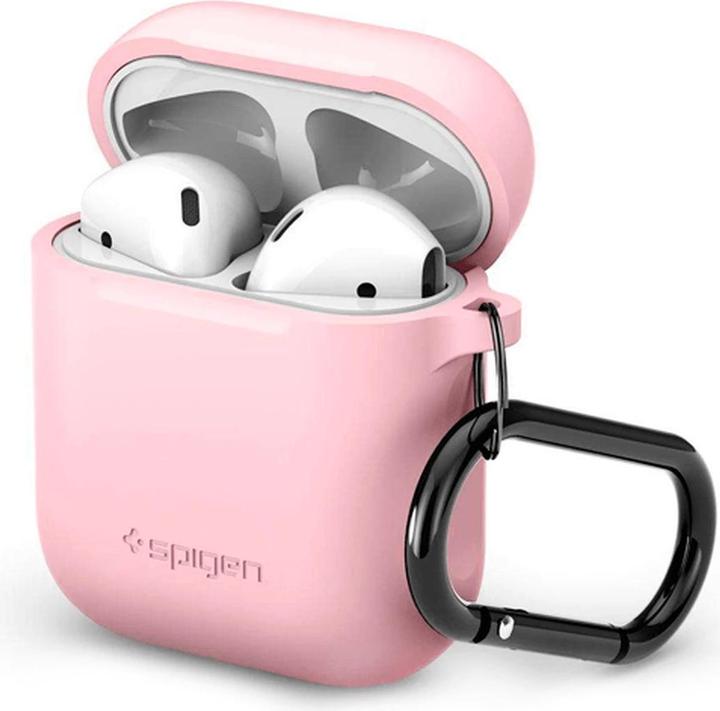 Image du produit Spigen Custodia Silicone Fit Airpods Black (Sac pour écouteurs)