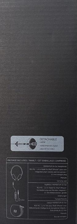 Produktbild Sennheiser MOMENTUM 2 i (Apple Remote) (Kabelgebunden)