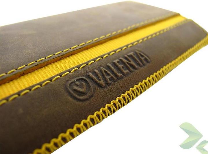 Actual product image Valenta Pocket Stripe Vintage - Leather Pin Bag (Red) (Nokia Lumia 925, Samsung Galaxy S III, Samsung Galaxy Core 2, Samsung Galaxy S4, Sony Xperia Z, Acer Liquid S1, Nokia Lumia 900, Samsung Galaxy Nexus, Optimus 4X HD, Sony Xperia T, Blackberry Q10, Blackberry Z10, Huawei Ascend G510)