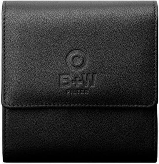 B+W Filter case leather for 2 filters up to 77mm (77 mm)