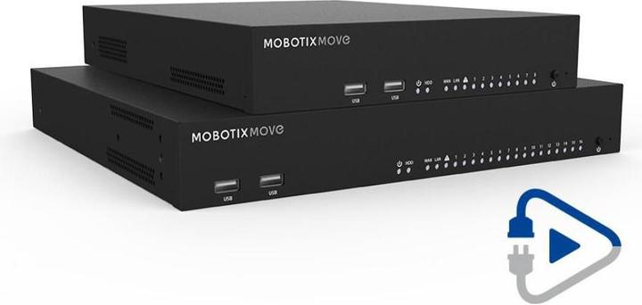 Produktbild Mobotix Mx-S-NVR1B-8-POE MOVE NVR (Netzwerk Videorecorder (NVR))