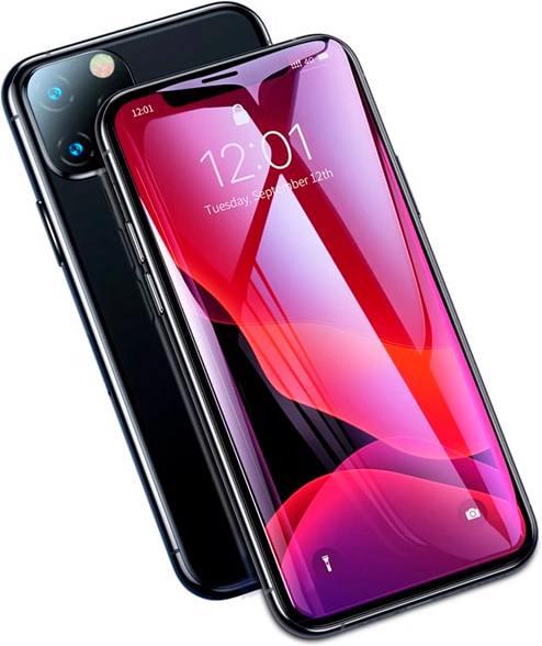 Produktbild Baseus 0.3mm Full-screen and Full-glass Tempered Glass Film(2pcspack+Pasting Artifact) for iP XS Max/11... (2 Stück, Apple iPhone XS Max, Apple iPhone 11 Pro Max)
