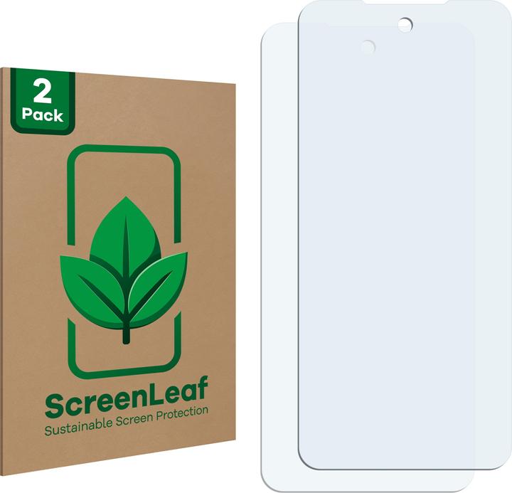 Image du produit ScreenLeaf Film de protection durable Protection d'écran Film clair transparent (2 pièce(s), Bison d'Umidigi)