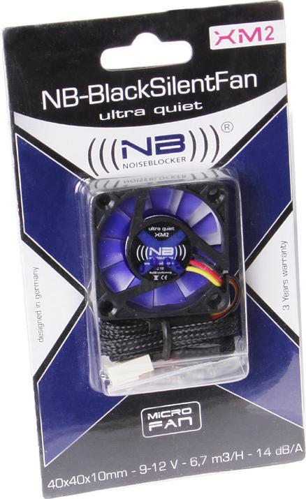 Produktbild Noiseblocker BlackSilent XM2 (40 mm, 1 x)