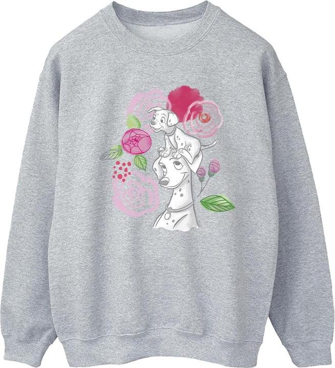 Disney 101 Dalmatians Flowers Sweatshirt (XXL)