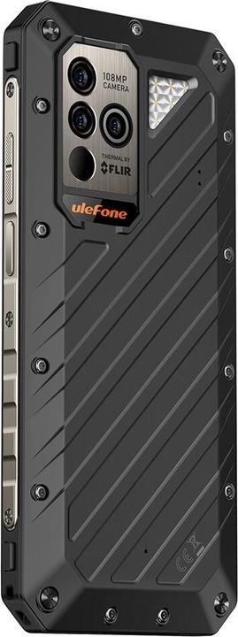 Immagine prodotto Ulefone Smartphone Power Armor 18T Ultra 5G 12GB/512GB (schwarz) ohne Ladegerät (512 GB, Nero, 5G)