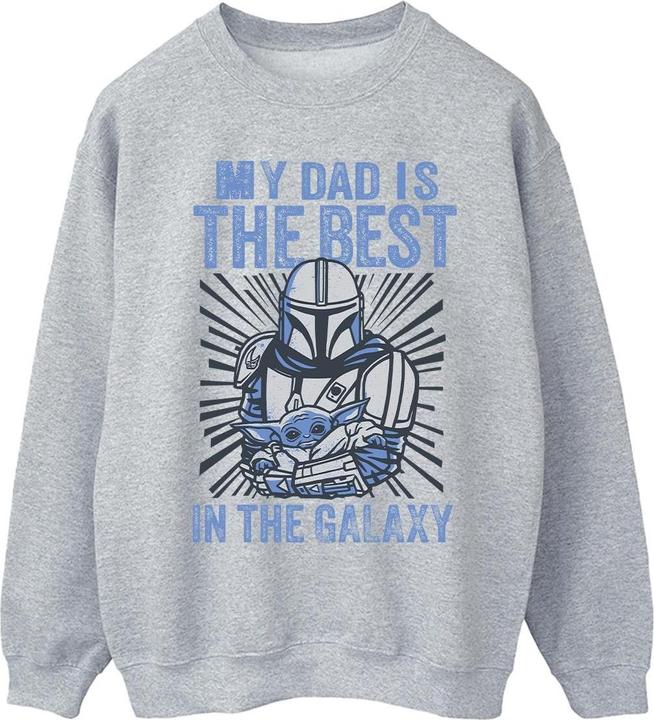 Star Wars Mandalorian Best Dad Sweatshirt (XL)
