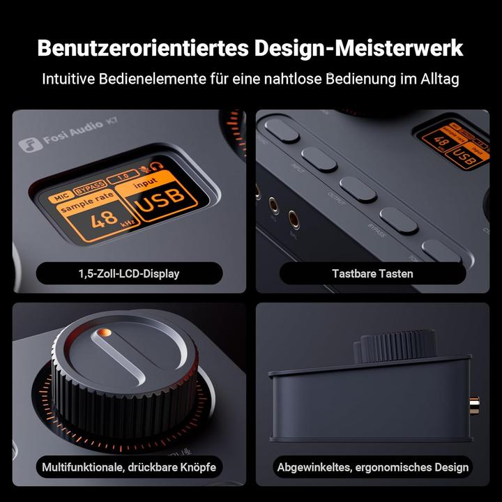 Produktbild Fosi Audio K7 (Display, Bluetooth)