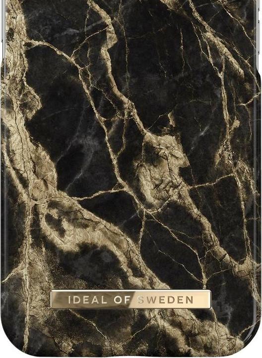 Actual product image iDeal Of Sweden Designer Hard Cover Golden Smoke Marble (Apple iPhone 13 mini)